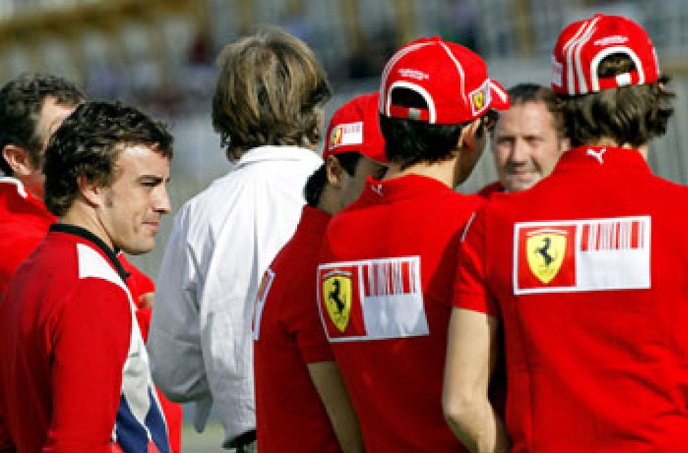 Foto: Ferrari prefiere a Alonso que a Schumacher