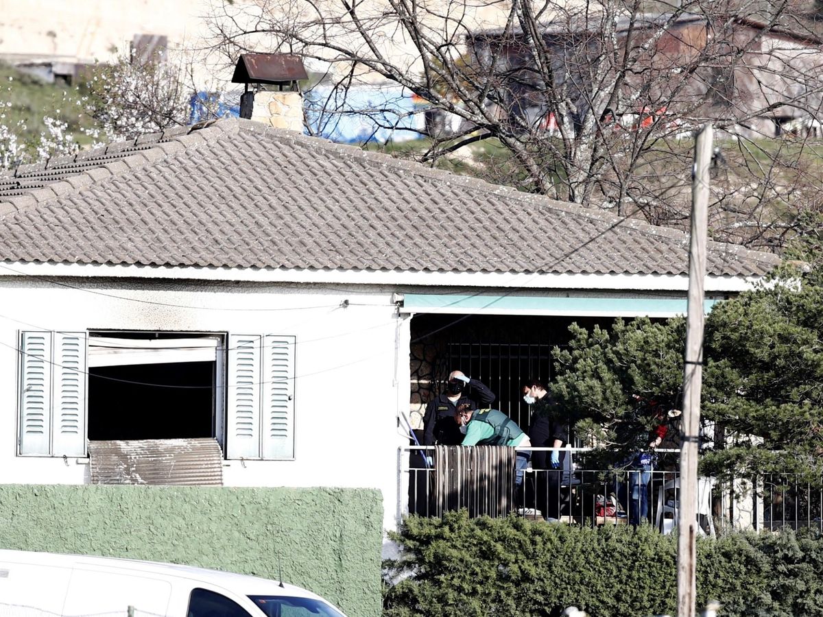 Foto: Vista de la vivienda donde se produjo el crimen, en El Molar (Madrid). (EFE)