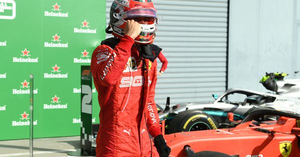 Foto: Charles Leclerc es el nuevo héroe de Ferrari. (Reuters)