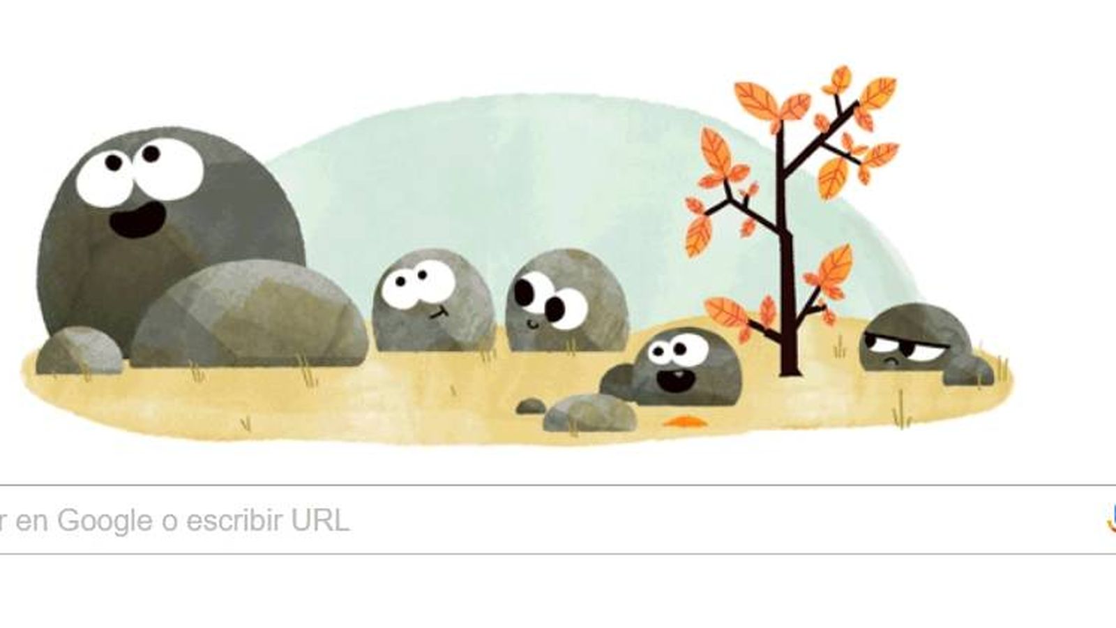 Foto: El 'doodle' que Google dedica al otoño