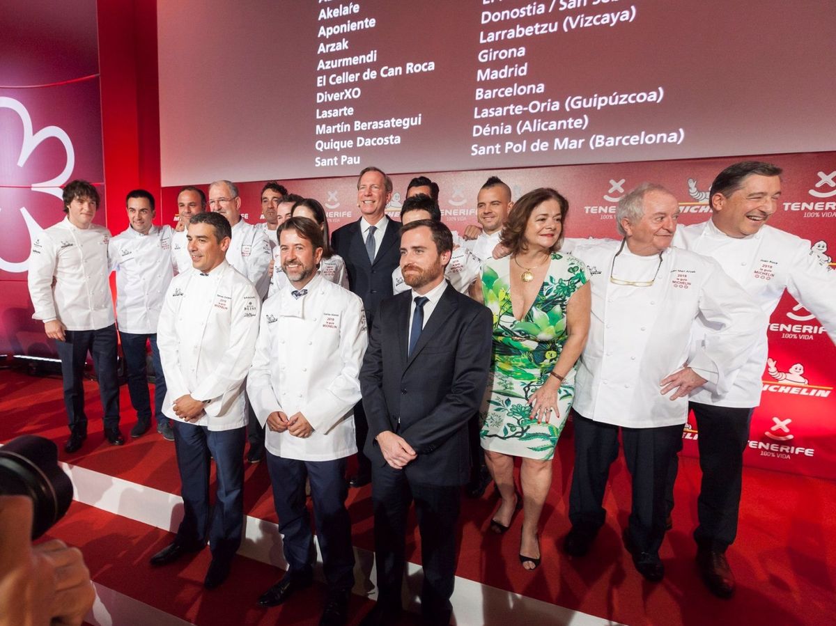 Foto: Once restaurantes españoles ostentan tres estrellas Michelin.