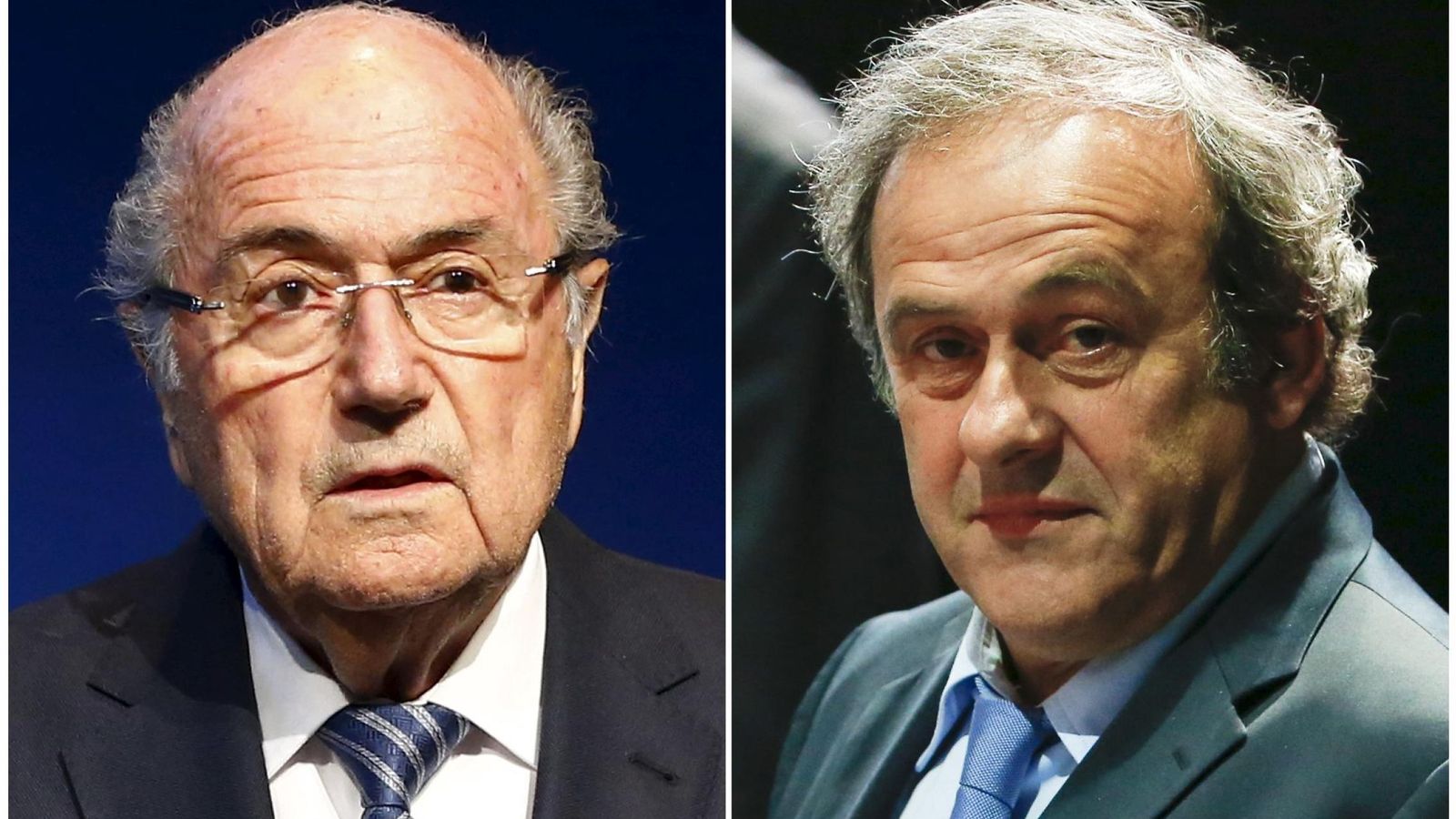 Foto: Joseph Blatter y Michel Platini conocerán sus sanciones en breve (Reuters).