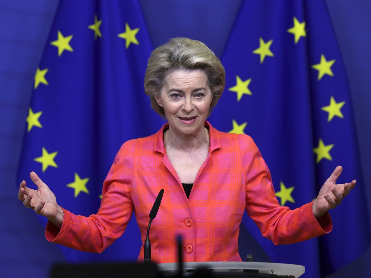 Foto: Presidenta de la Comisión Europea, Ursula von der Leyen. (EFE)