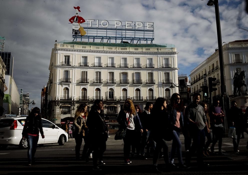 Foto: Vista de la madrileña Puerta del Sol (Foto: EFe)