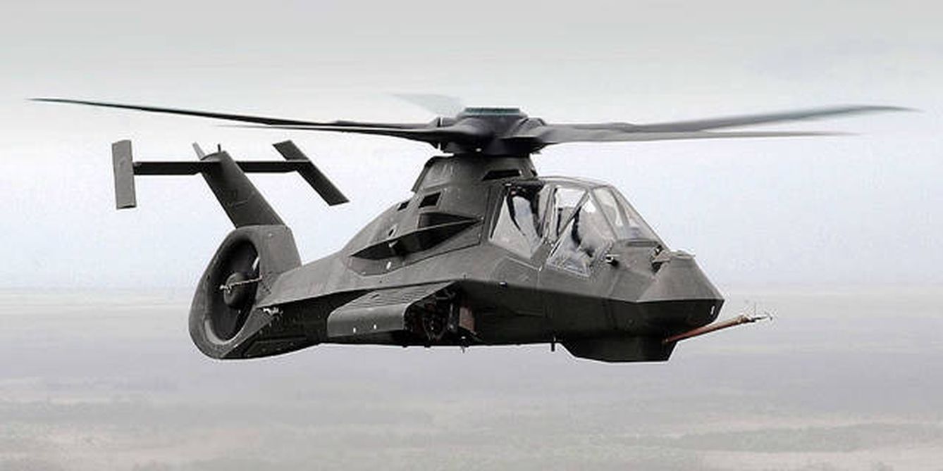 El Boeing-Sikorsky RAH-66 Comanche, un helicóptero llamado a sustituir al Apache y en el que EEUU se gastó 7.000 millones de dólares, pero que nunca llegó a construir. 