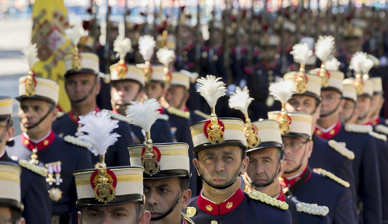 Desfile de las Fuerzas Armadas. (EFE)