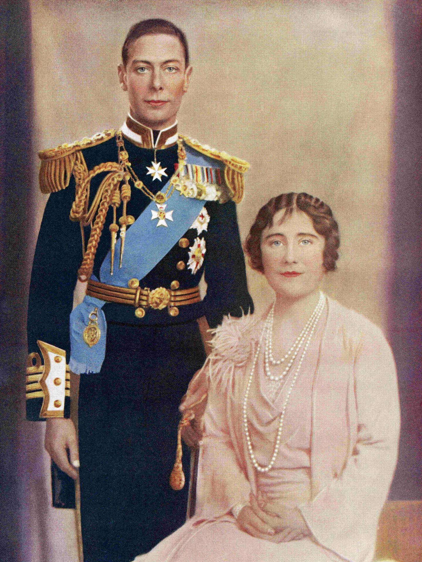 Retrato de Jorge VI y su esposa. (Cordon Press)