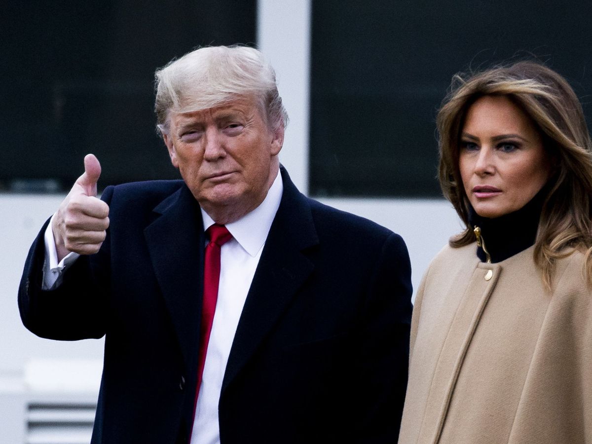 Foto: Donald Trump y Melania Trump. (Reuters)