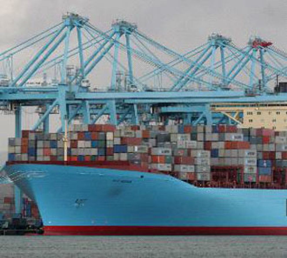 Foto: Maersk exige al Gobierno que baje las tasas portuarias para seguir en la terminal Bahía de Algeciras