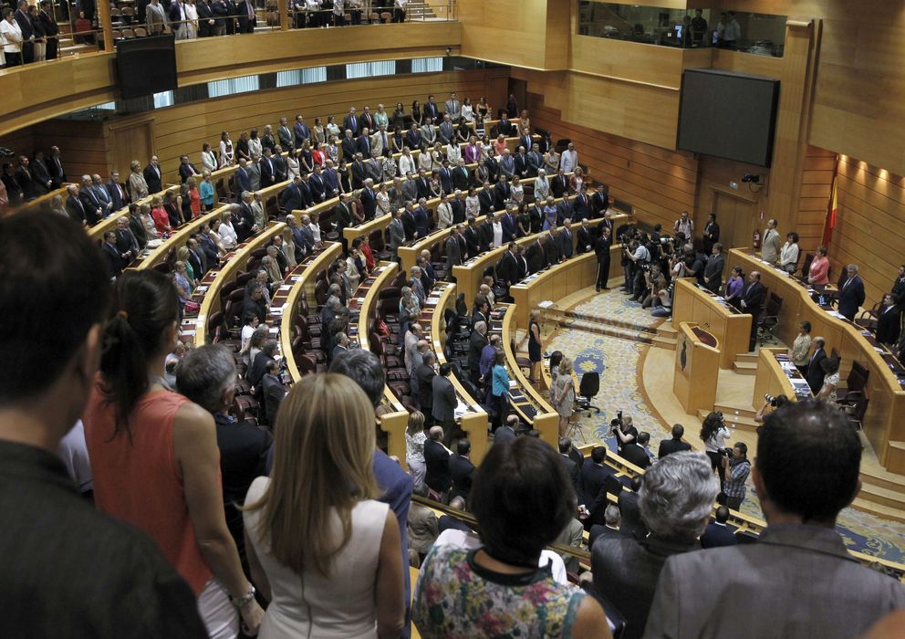Foto: Sesión parlamentaria en el Senado. (EFE)