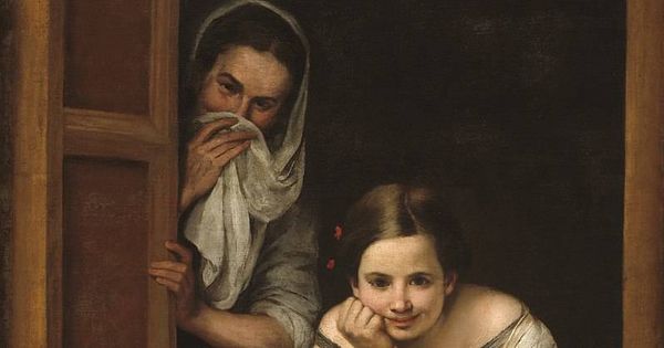 Foto: 'Mujeres en la ventana', de Bartolomé Esteban Murillo. (C.C)