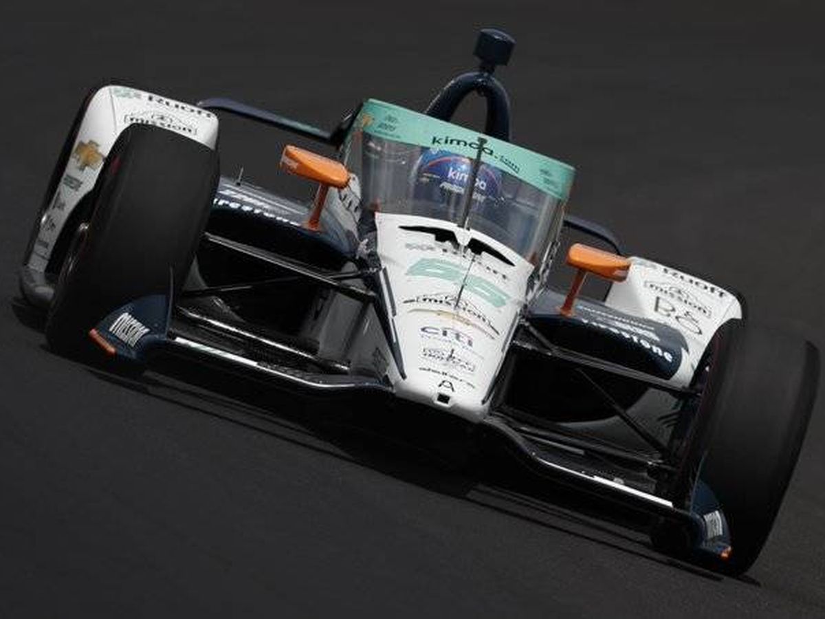 Foto: Fernando Alonso arrancó sus terceras 500 Millas de Indianápolis con buen ritmo