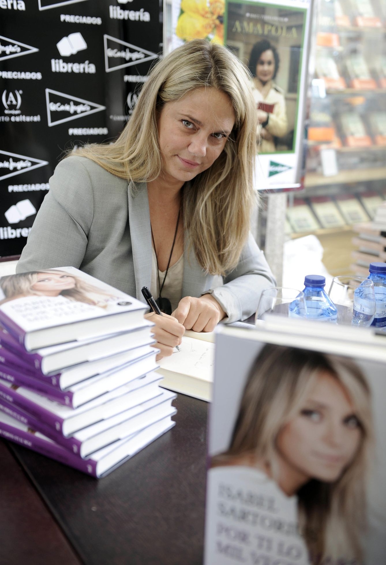 Isabel Sartorius en una firma de libros en Madrid (Gtres)