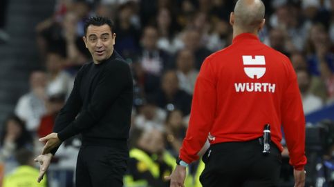 El eterno llanto de Xavi al perder con el Madrid: la vergüenza arbitral como última y agónica excusa