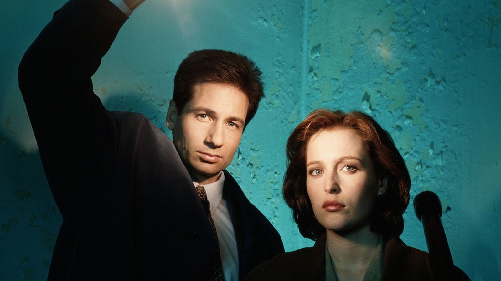 Foto: Mulder y Scully a la caza del misterio.