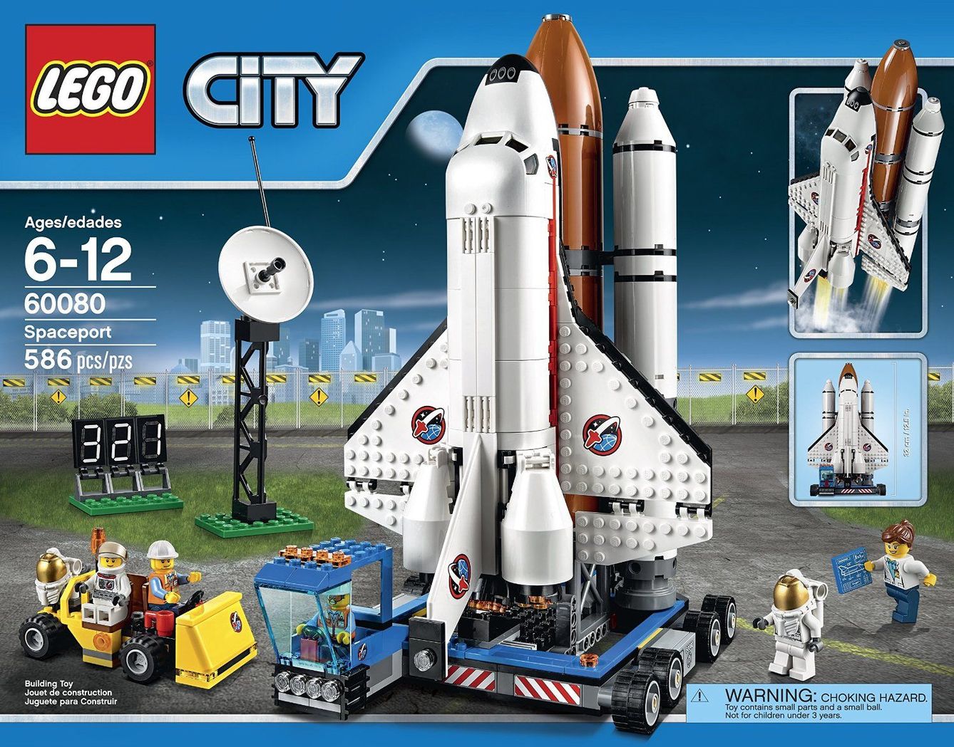 El Puerto Espacial de LEGO ha sido elegido por la Asociación Española de Fabricantes de Juguetes como el Juguete Estrella de 2015 en la categoría de Construcción. (LEGO)