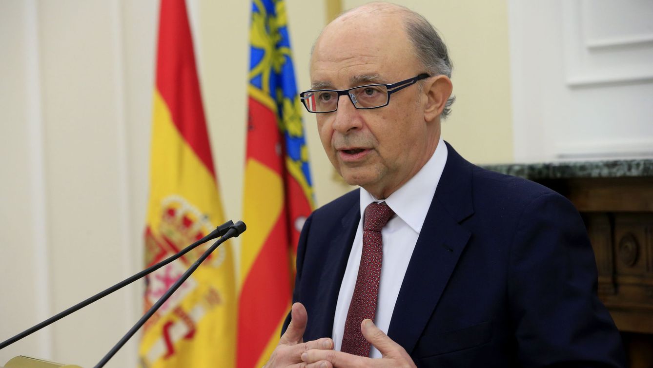 El ministro de Hacienda y Administraciones Públicas en funciones, Cristóbal Montoro. (EFE)