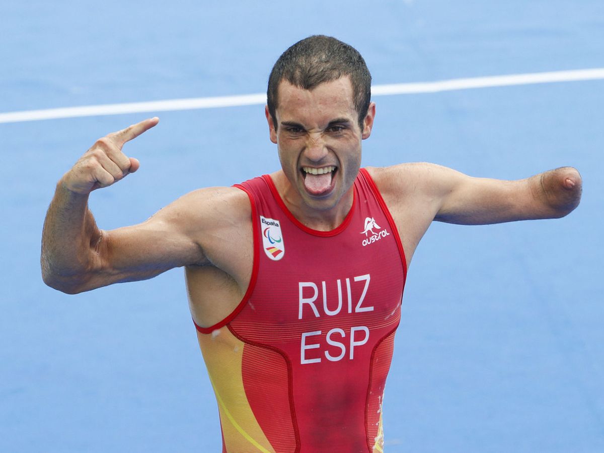 Foto: El triatleta Jairo Ruiz, bronce en Río 2016 (EFE)