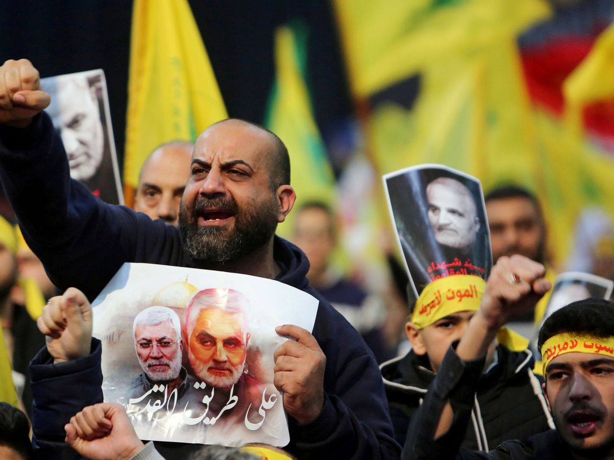 Foto: Las protestas por la muerte de Qassem Soleimani se sucedieron en diversos países de Oriente Medio (Reuters/Aziz Taher)