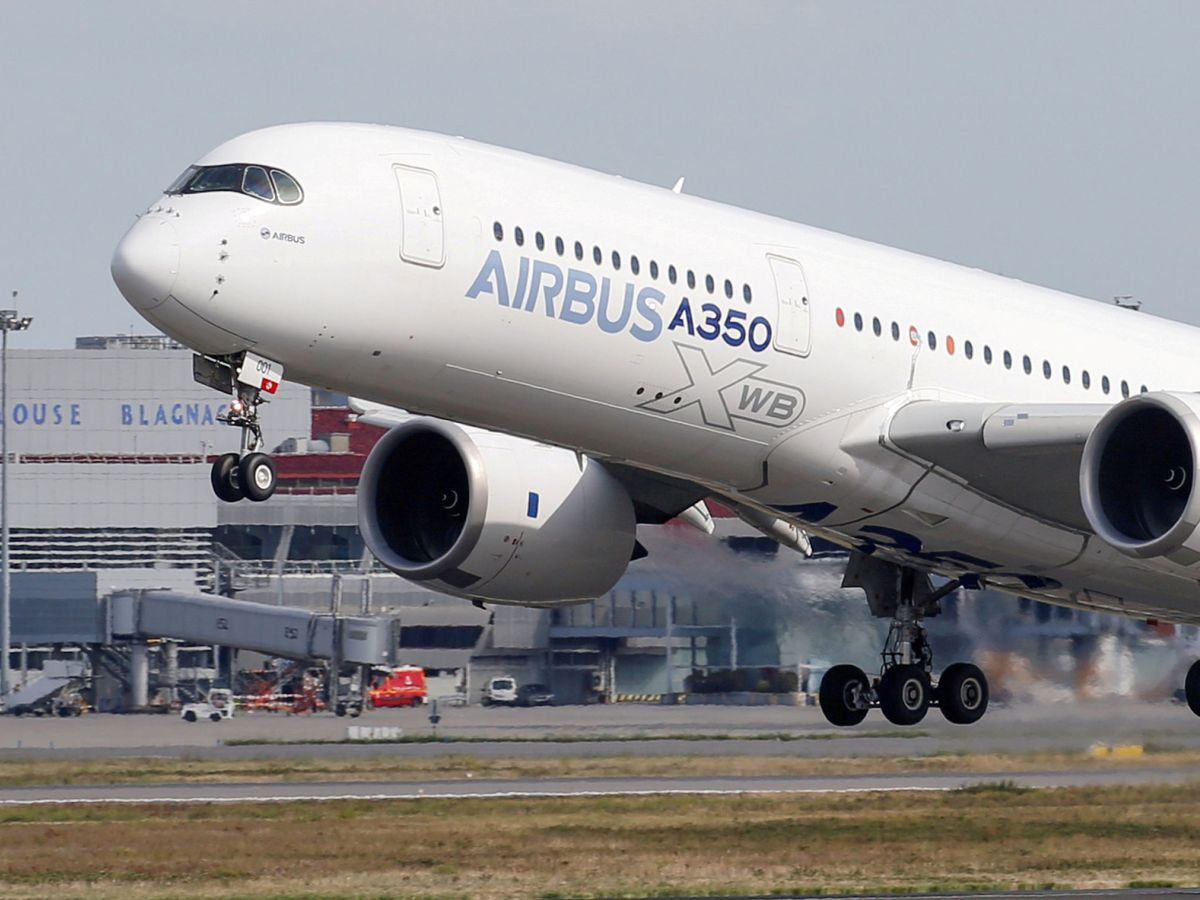 Foto: Un Airbus A350, en Toulouse. (Reuters)