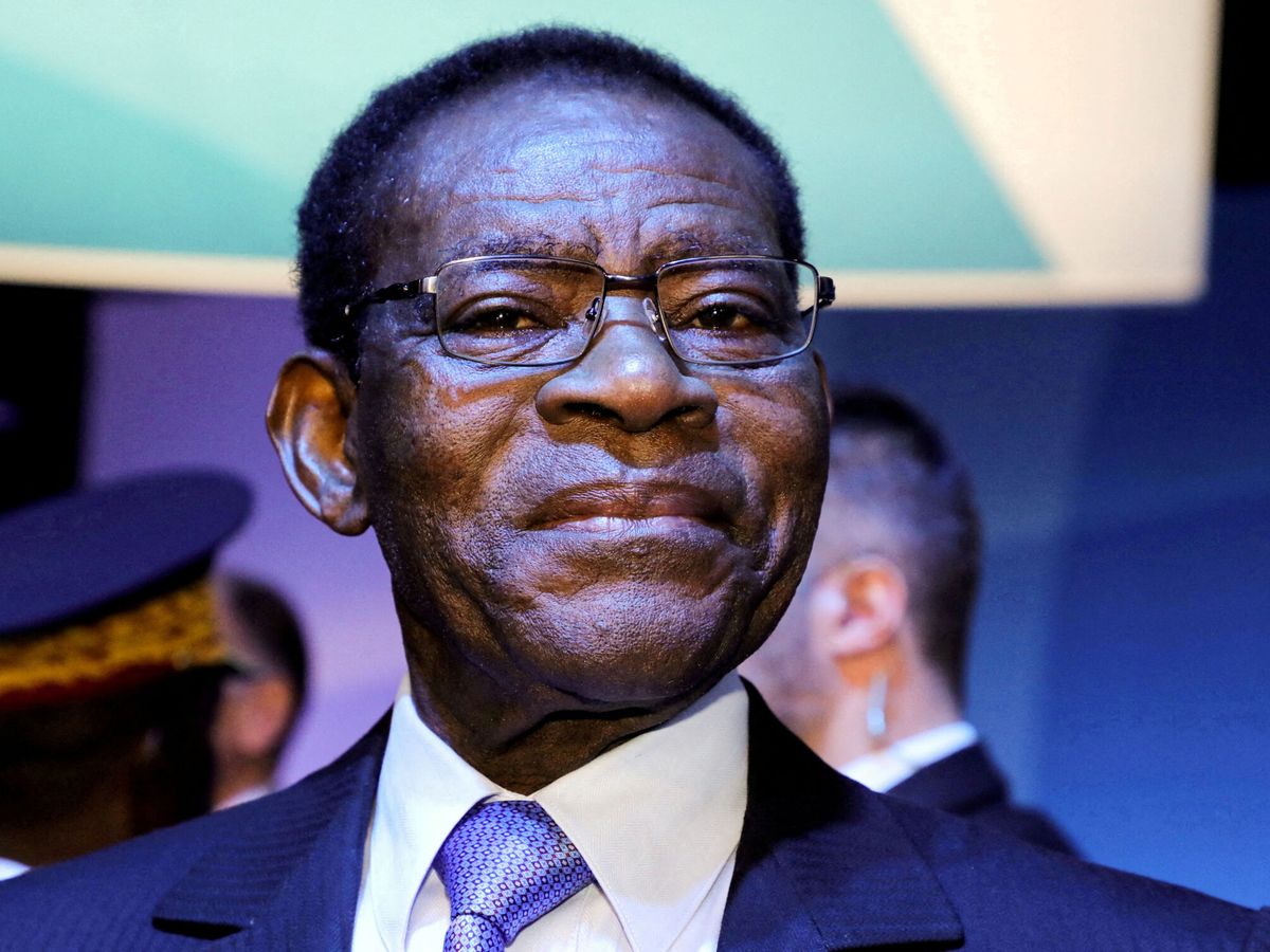Foto: Teodoro Obiang. (Reuters/Ludovic Marin)