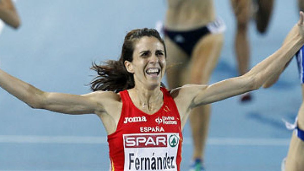 Nuria Fernández, oro, y Natalia Rodríguez, bronce, en el 1.500 femenino