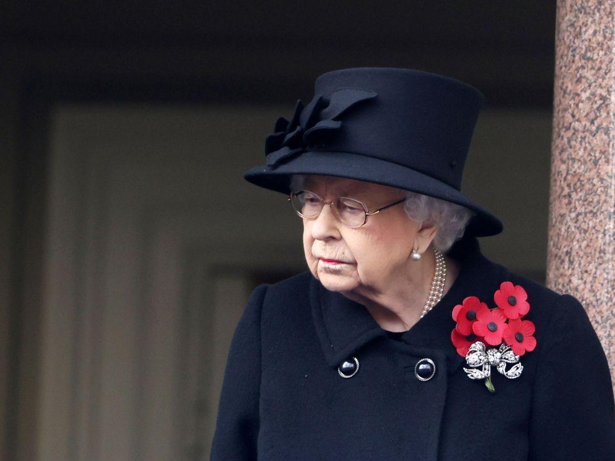 Foto: Isabel II duraante el pasado Día del Armisticio.(Reuters)