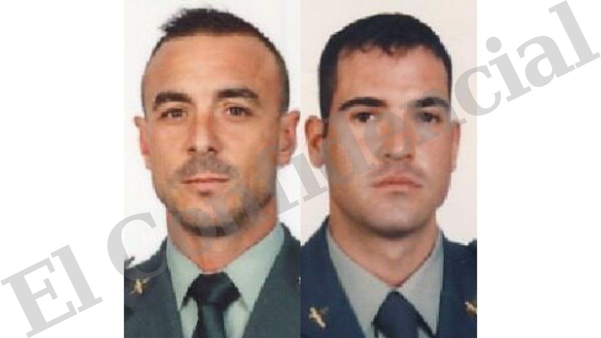Los dos guardias civiles asesinados son un catalán y un gaditano que dejan tres huérfanos