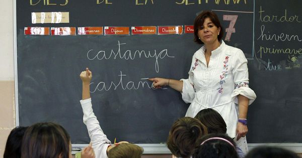 Foto: Un colegio en Cataluña. (Reuters)