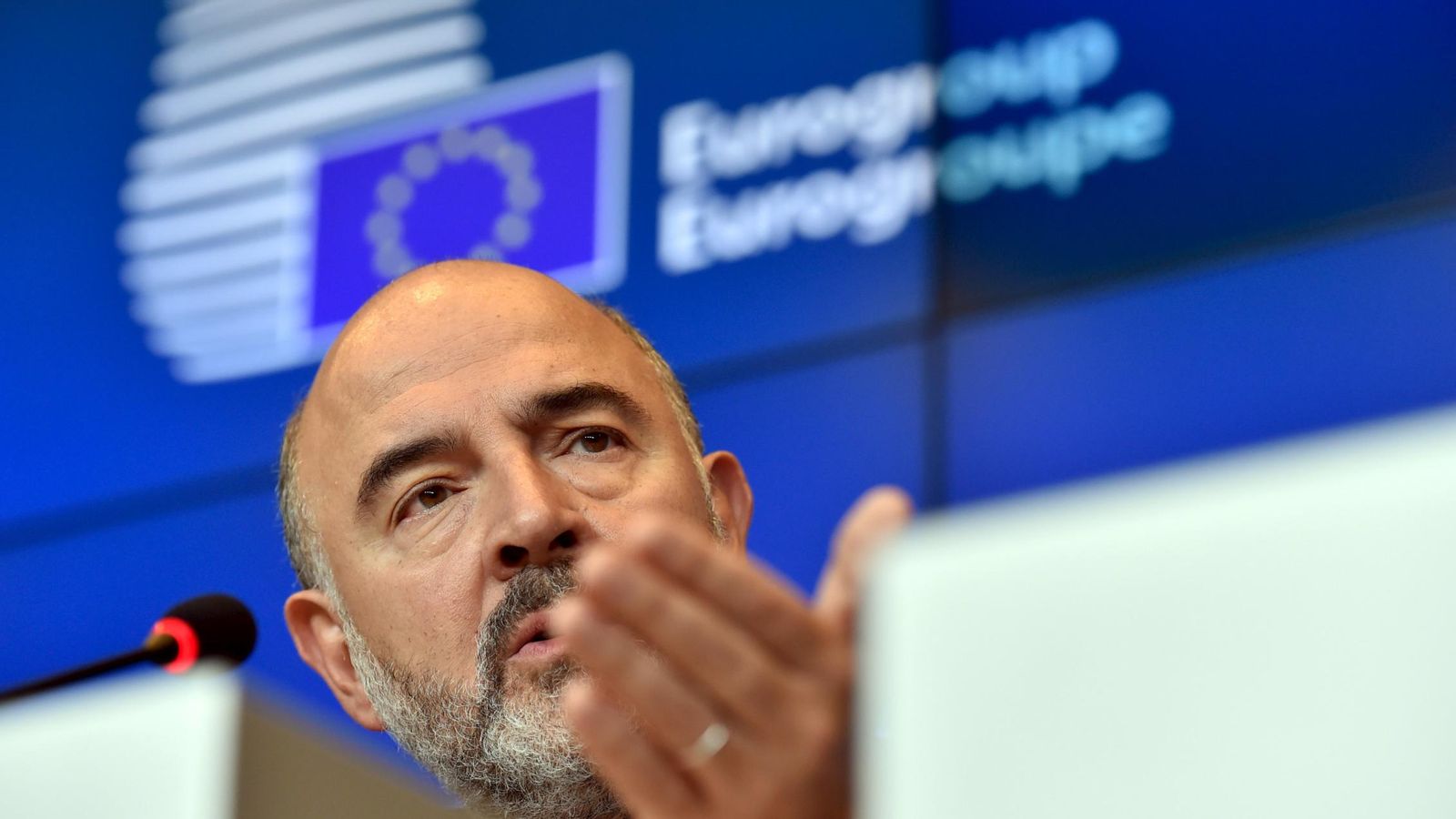 Foto: El comisario de Asuntos Económicos, Pierre Moscovici. (Reuters)