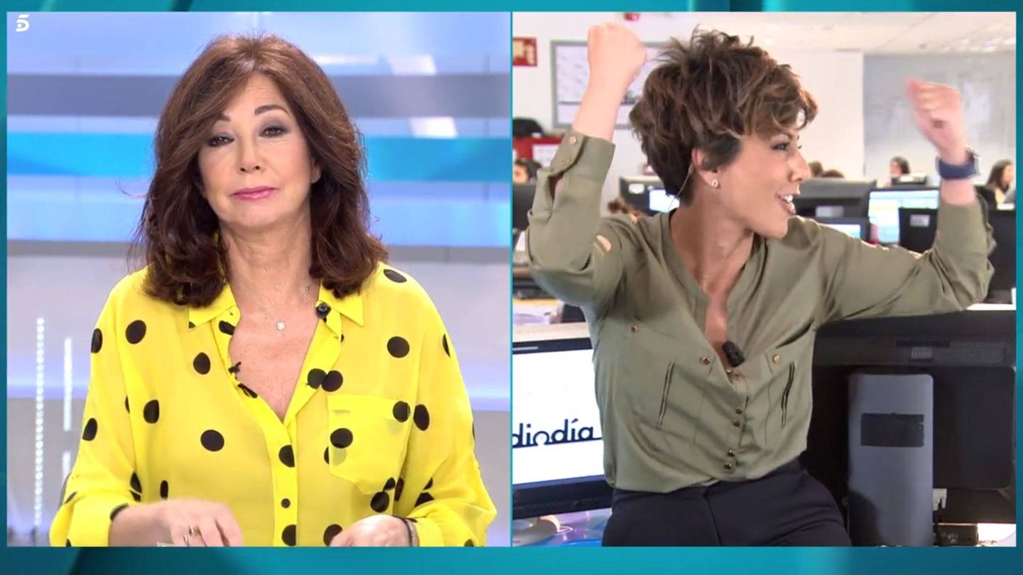 Ana Rosa y Sonsoles en Telecinco. (Mediaset España)