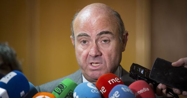 Foto: El ministro de Economía, Luís de Guindos (Efe)