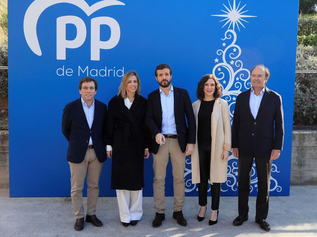 Foto: Comida de Navidad del PP en 2019. (EFE/Fernando Alvarado)