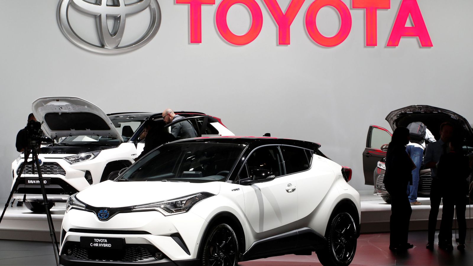 Foto: Un Toyota C-HR Hybrid. (Reuters)
