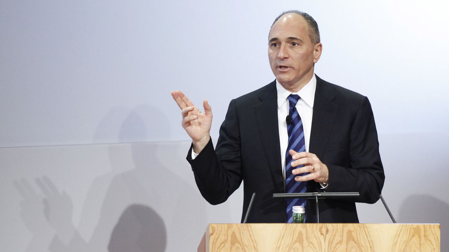 El CEO de Novartis Joseph Jimenez. (Michael Buholzer/Reuters)