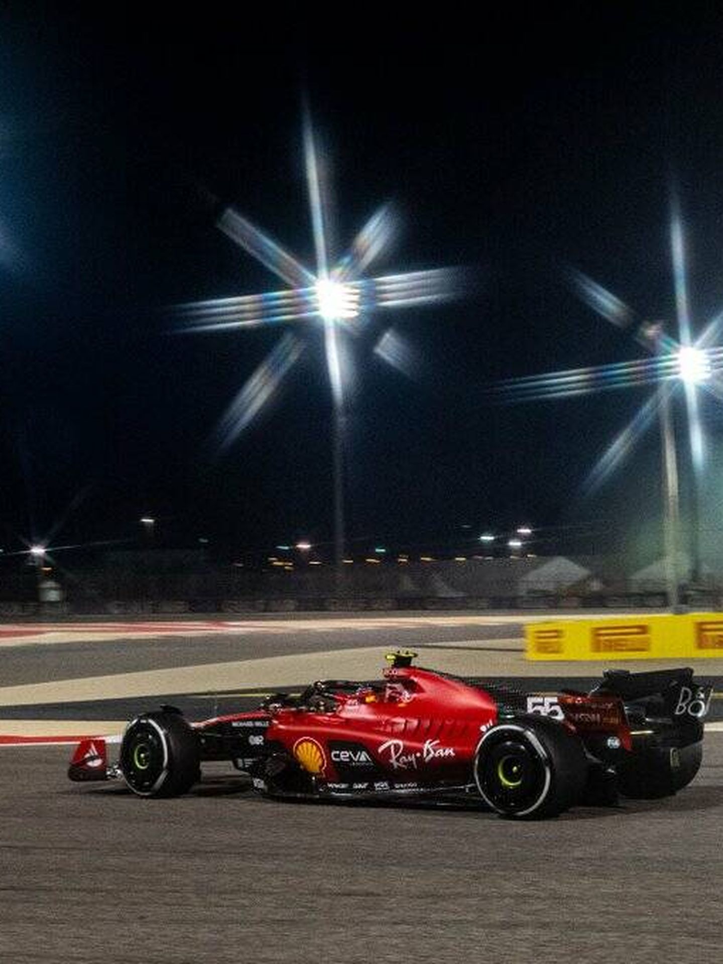 Un cuarto puesto logrado con mucho sufrimiento para Carlos Sainz en Baréin. (Scuderia Ferrari)