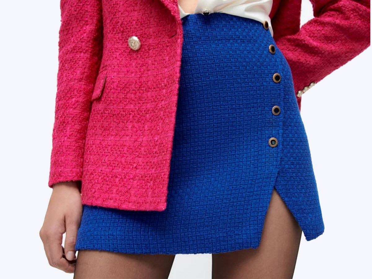 Foto: La nueva minifalda de Zara que es un diez de estilo. (Cortesía)