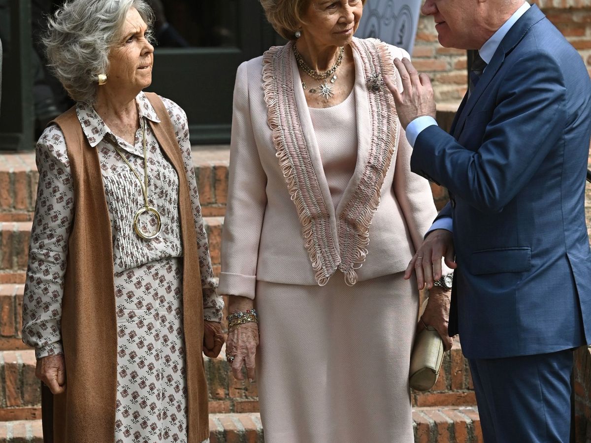 Foto: La reina Sofía, este martes en Madrid. (EFE)
