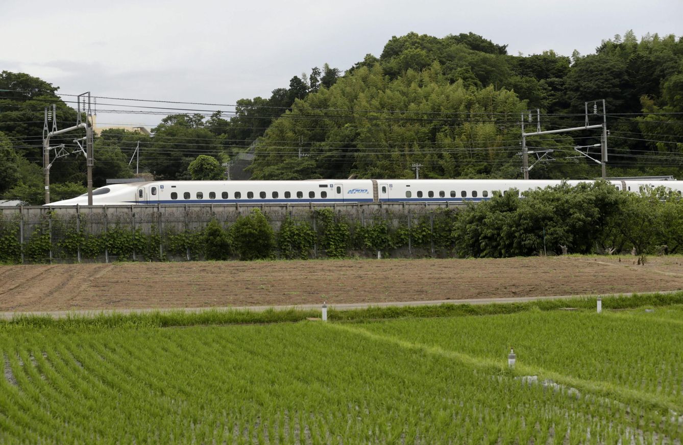 Un Shinkansen o tren bala japonés. (Foto:  EFE)