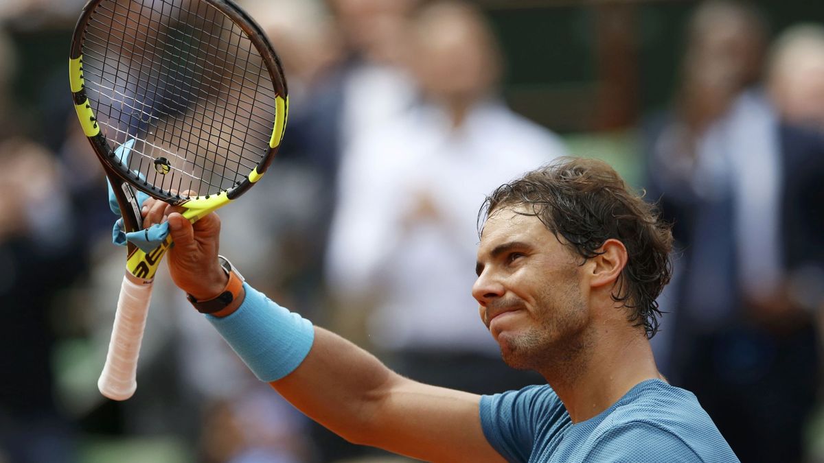 Nadal también barre a su rival en la segunda ronda de Roland Garros