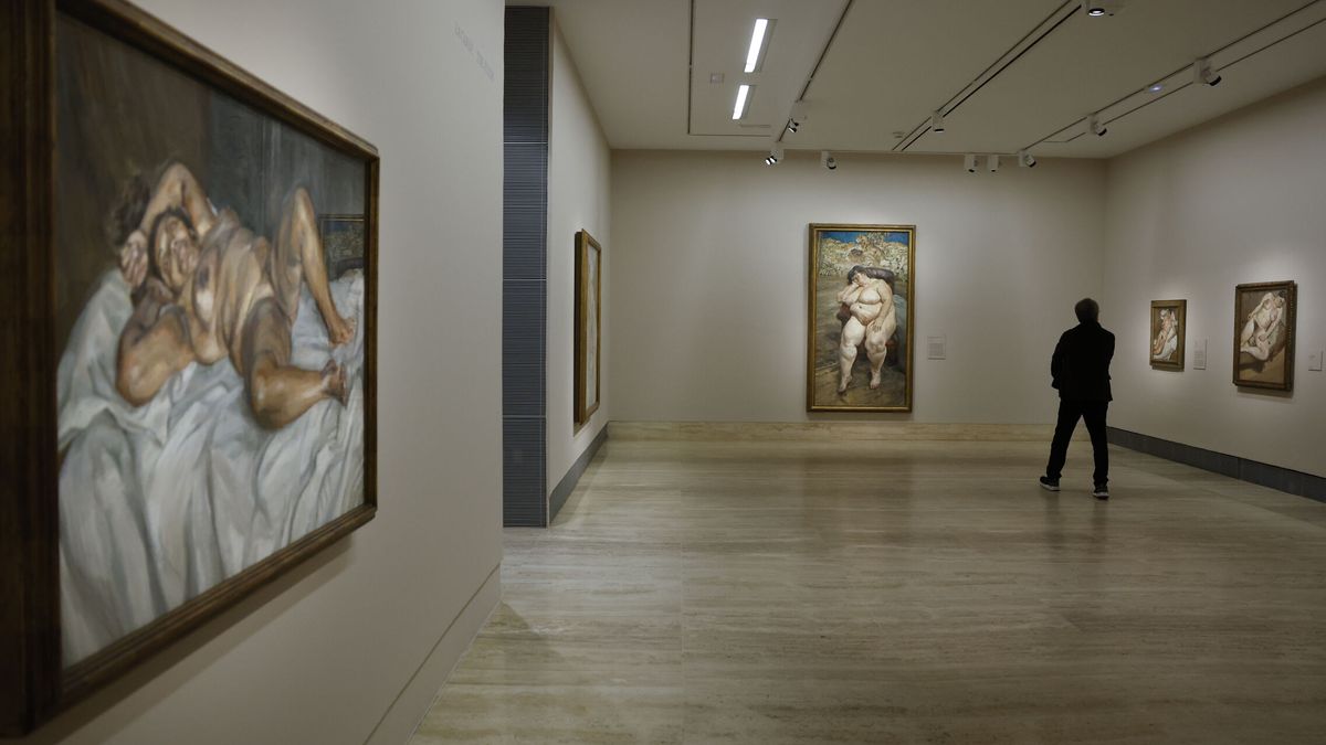 La carne y el sexo de Lucian Freud se desparraman a lo bestia en el Museo Thyssen-Bornemisza