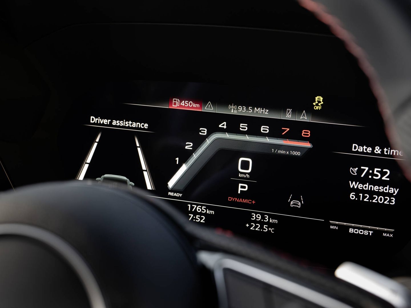 El sistema Audi Drive Select incorpora un nuevo modo de conducción: Dynamic Plus.