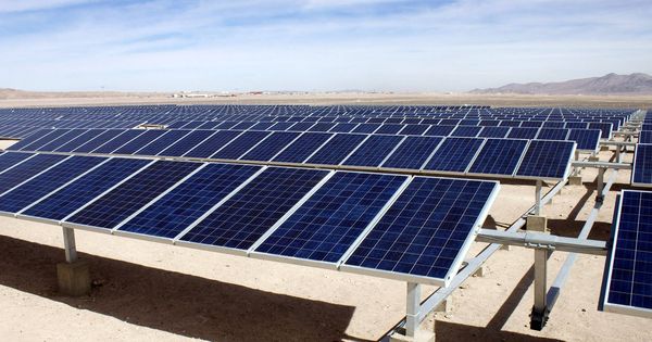Foto: Una planta de Solarpack de energía solar en Chile. (EFE)