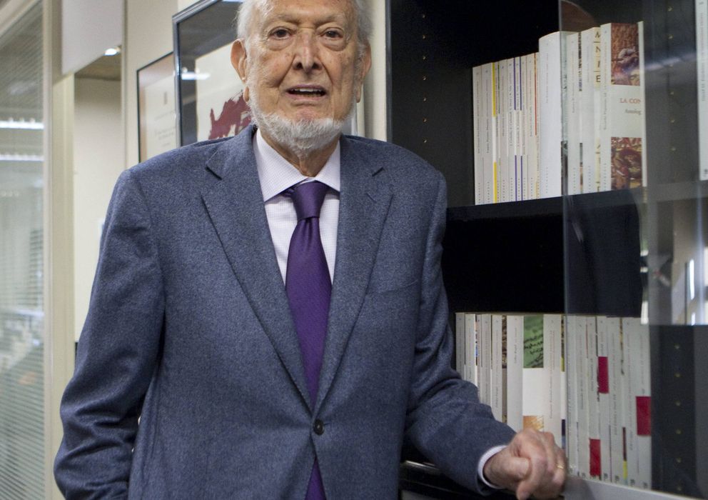 Foto: El escritor y editor Josep María Castellet, en 2012 (EFE)