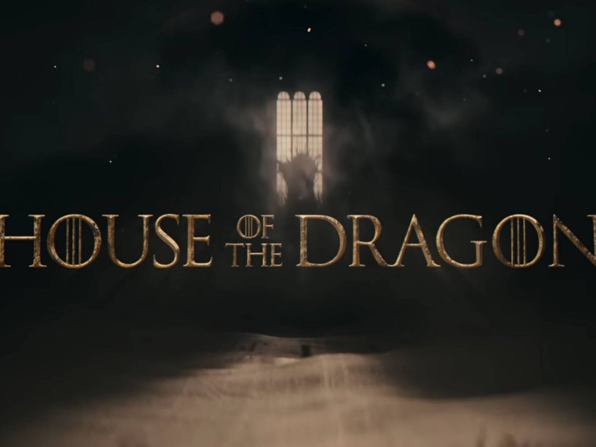 Foto: Título de la serie 'La casa del dragón', en su nueva presentación. (HBO)