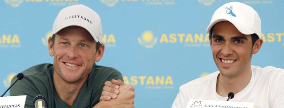 Foto: Armstrong: "Alberto Contador es el mejor"