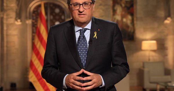Foto: El presidente de la Generalitat, Quim Torra. 