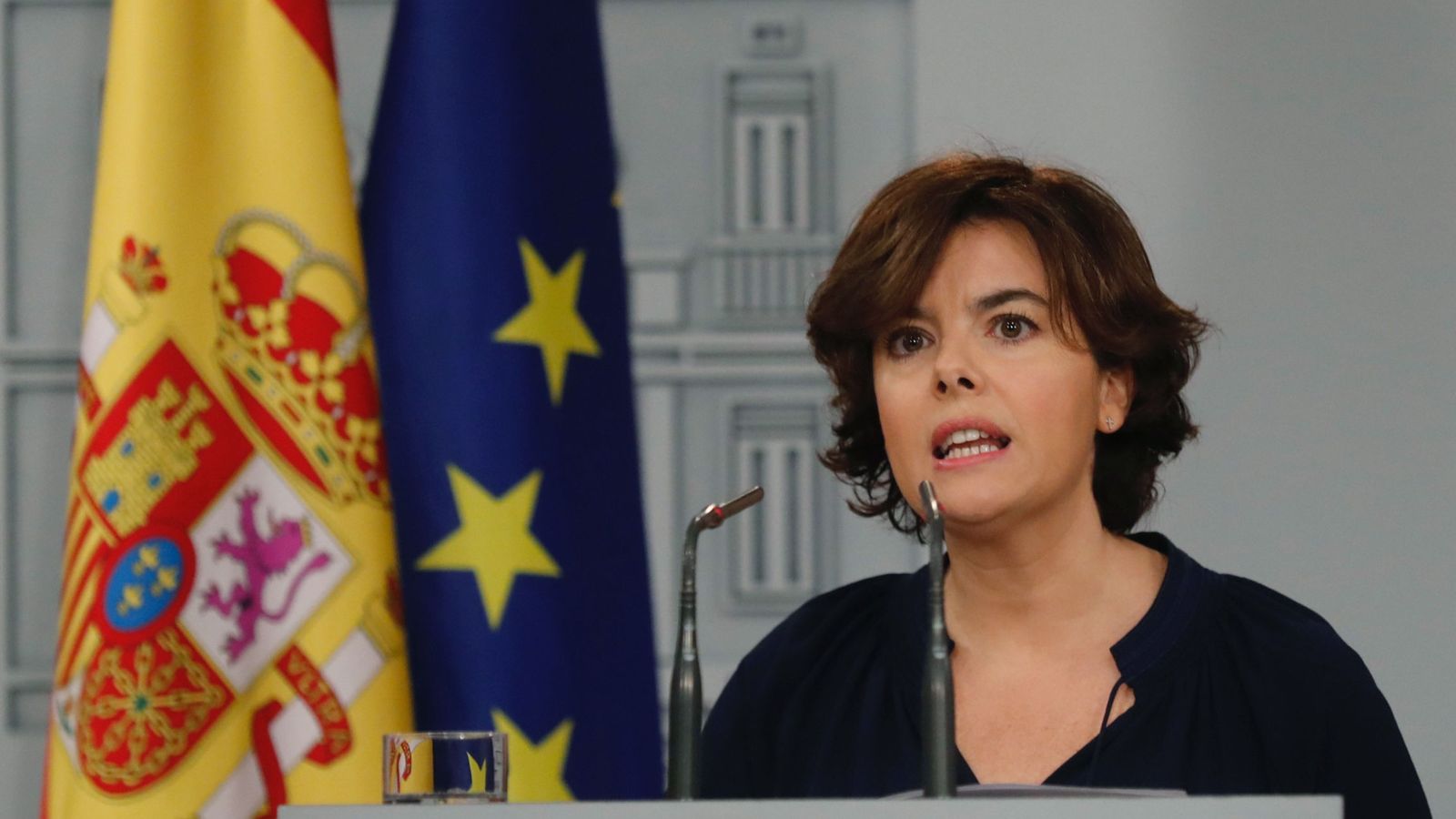 Foto:  La vicepresidenta del Gobierno, Soraya Sáenz de Santamaría. (EFE)