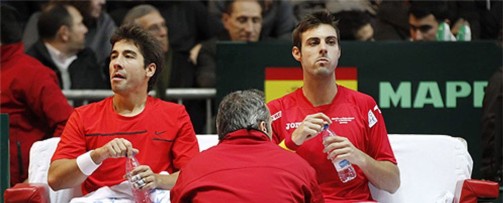 Foto: Un campanazo ante los hermanos Bryan mete a España en la final de la Copa Davis