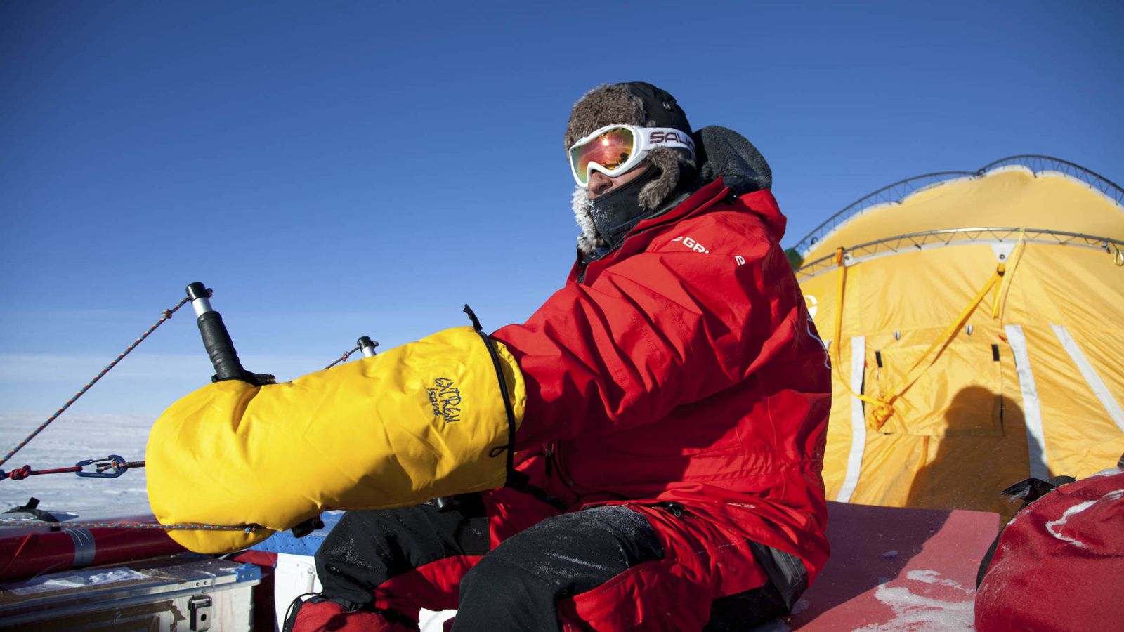 Foto: Ramón Larramendi, veterano explorador de las zonas polares del planeta, ha iniciado la 'Expedición Cumbre del Hielo Groenlandia 2016'